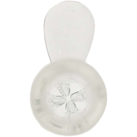 Thick Ass Glass Tie-Dye Pinched Screen Bong Slide w/ Handle - 14-19mm