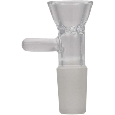 Thick Ass Glass Tie-Dye Pinched Screen Bong Slide w/ Handle - 14-19mm