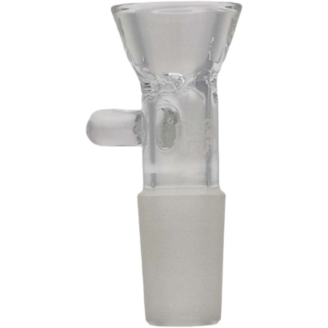 Thick Ass Glass Tie-Dye Pinched Screen Bong Slide w/ Handle - 14-19mm