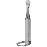 Thick Ass Glass Titanium Keychain Dabber | 1.75" Compact Square Body for Stealthy Dabbing