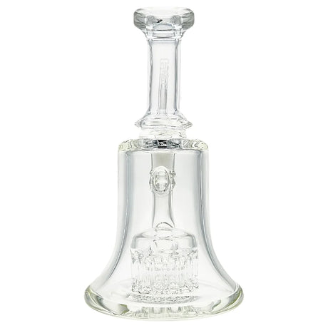 Thick Ass Glass 6.5" Bent Neck Bong w/ 12-Arm Diffuser & Bellow Base - 14MM Female