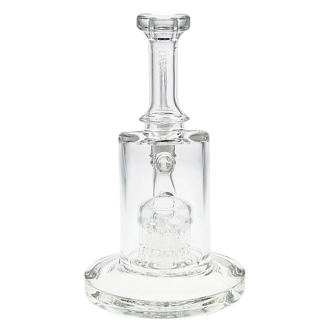 Thick Ass Glass 7.5" Bent Neck Bong with 12-Arm Tree Diffuser