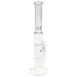 Thick Ass Glass 20" Triple Honeycomb Quartz Bong w/ Spinning Guard