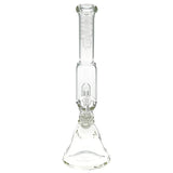 Thick Ass Glass 12" Durable Beaker Bong w/ UFO & Slit-Diffuser Percolators