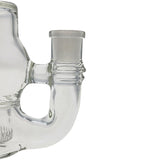 Thick Ass Glass 5.5" Showerhead Ashcatcher with Recycler - 14MM Joint