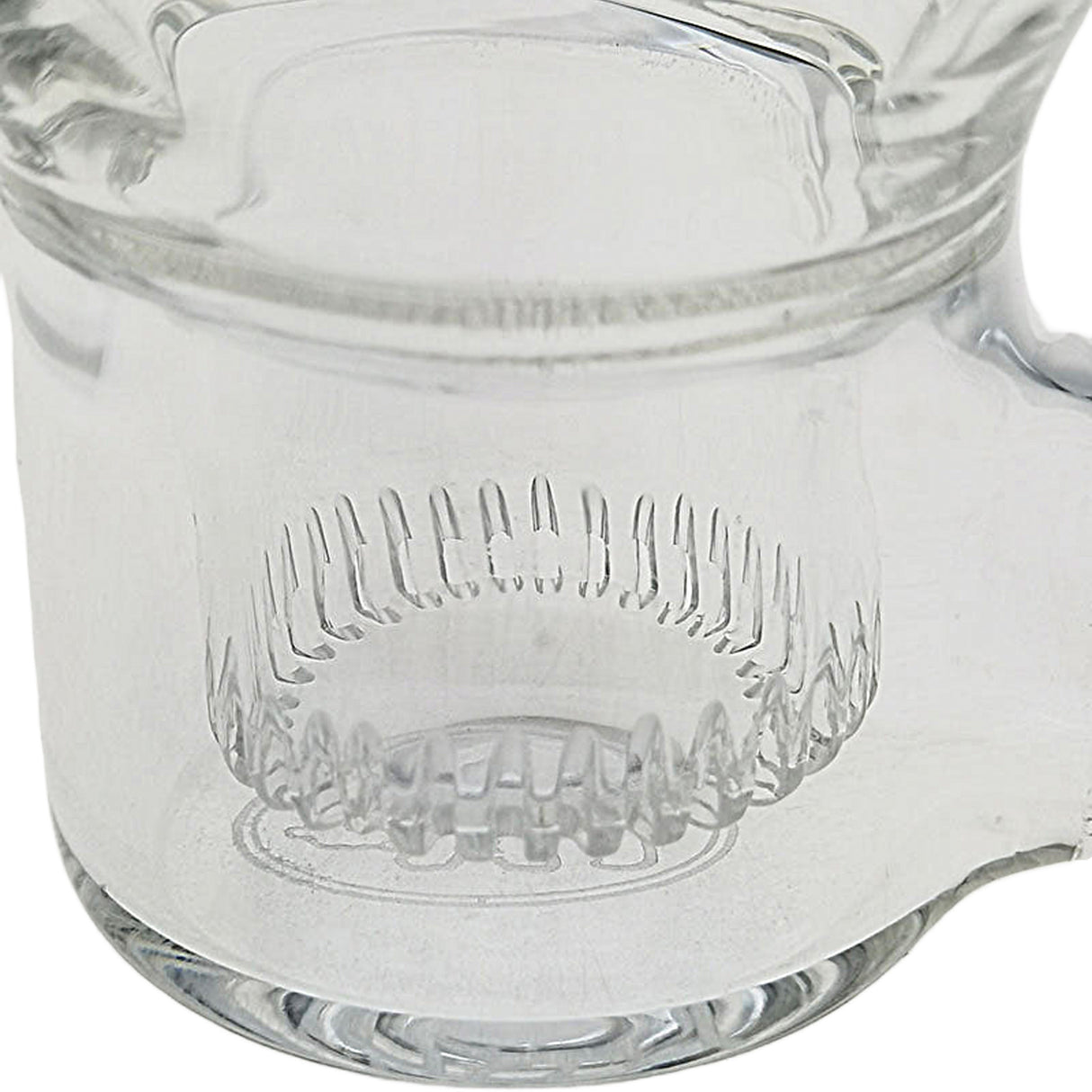 Thick Ass Glass 5.5" Showerhead Ashcatcher with Recycler - 14MM Joint