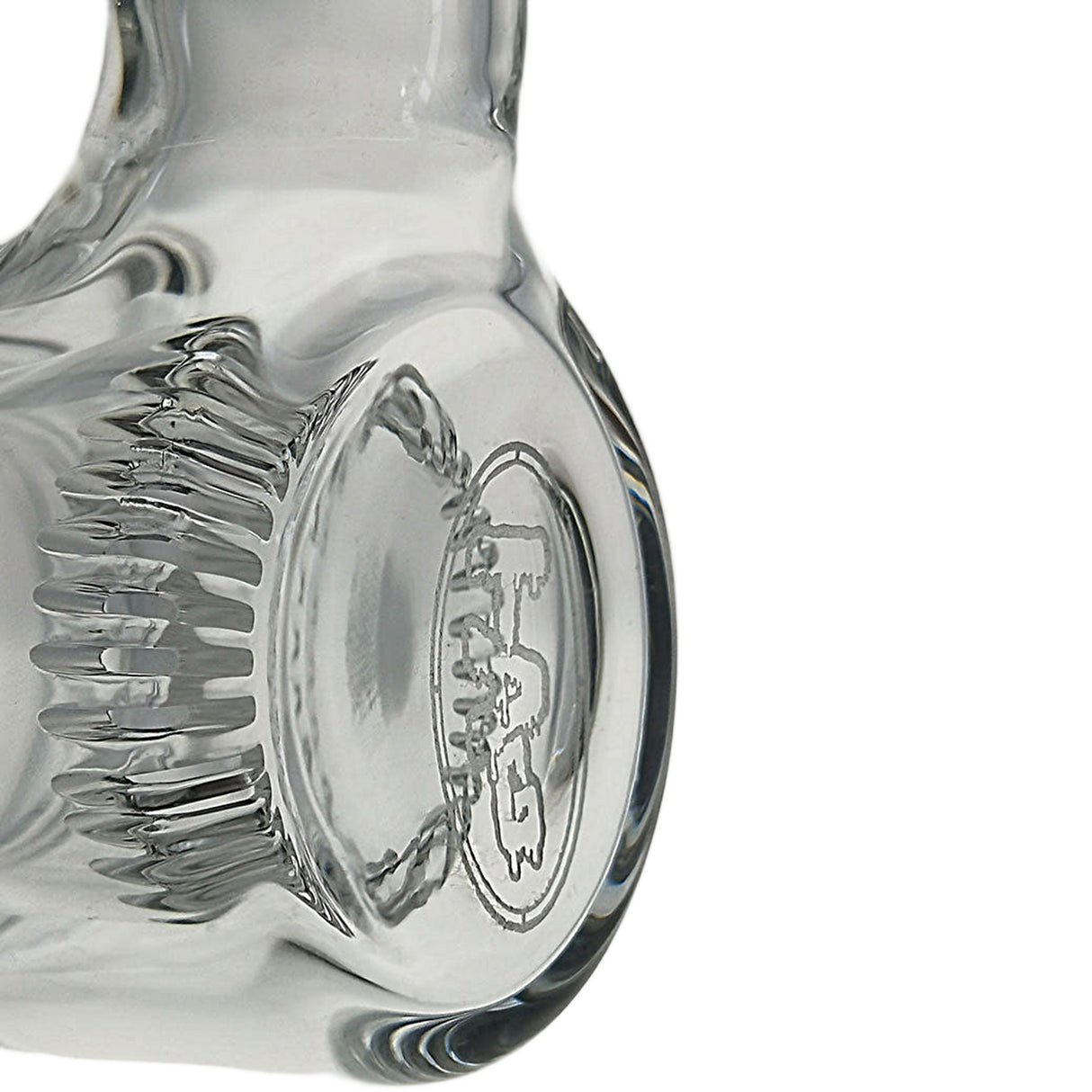 Thick Ass Glass 5.5" Showerhead Ashcatcher with Recycler - 14MM Joint