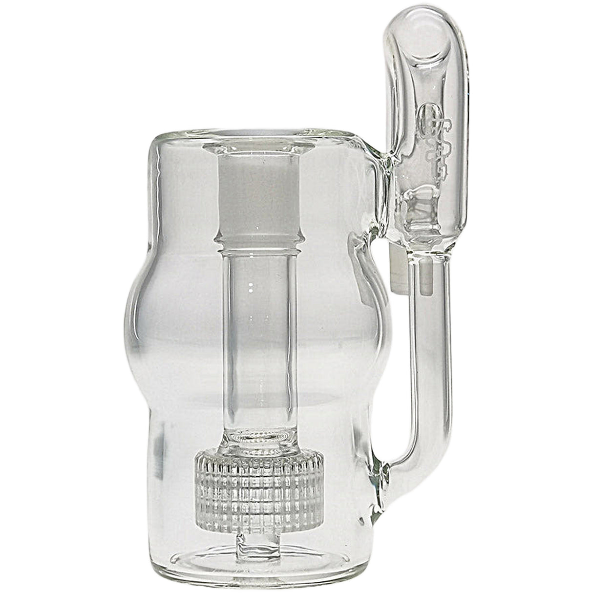 Thick Ass Glass 6.5" Matrix Ash Catcher 18MM M-F Super Slit Percolator