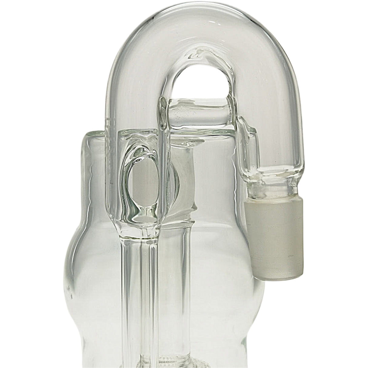 Thick Ass Glass 6.5" Matrix Ash Catcher 18MM M-F Super Slit Percolator