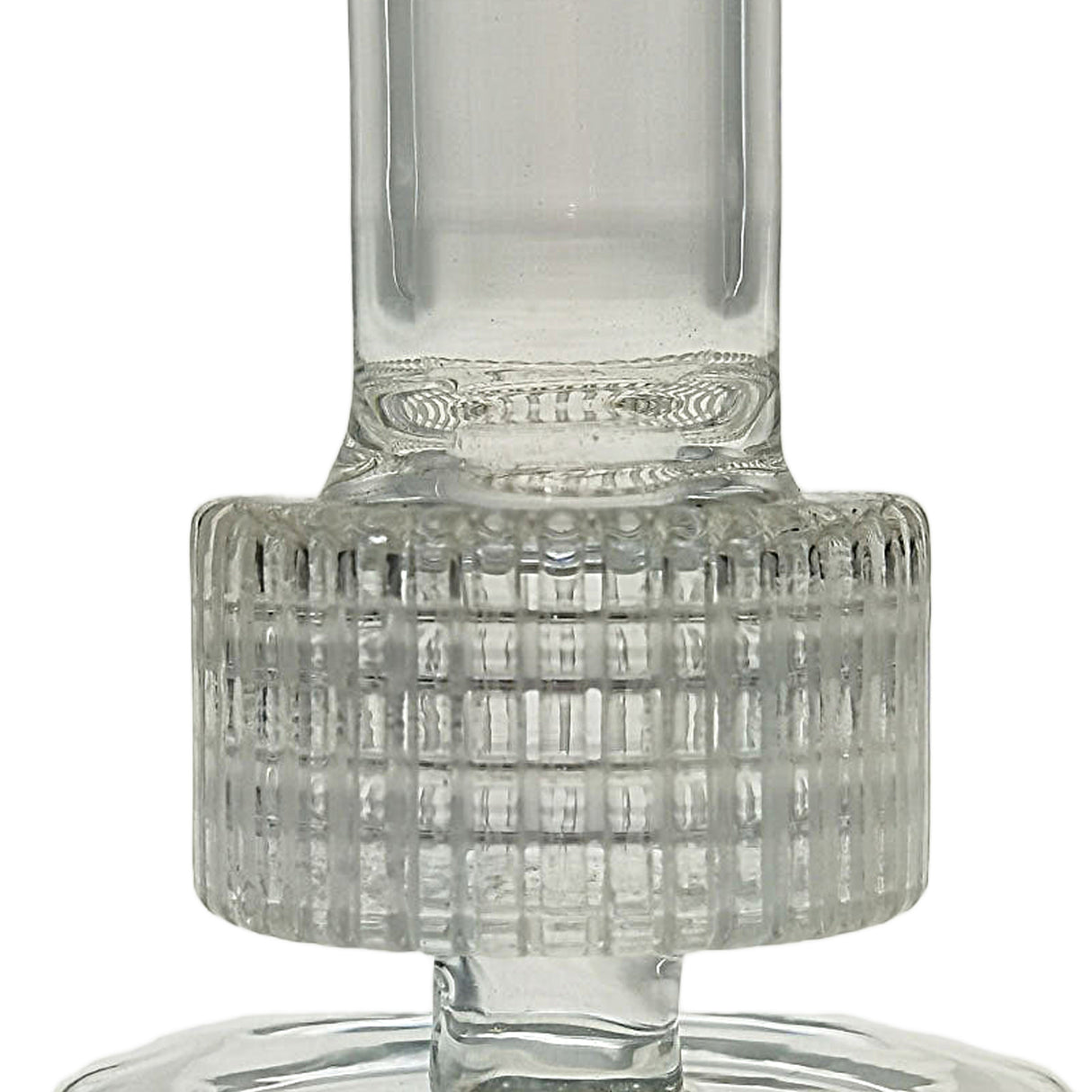 Thick Ass Glass 6.5" Matrix Ash Catcher 18MM M-F Super Slit Percolator