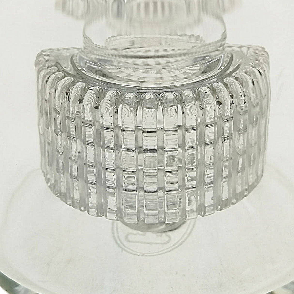 Thick Ass Glass 6.5" Matrix Ash Catcher 18MM M-F Super Slit Percolator