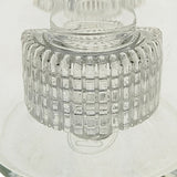 Thick Ass Glass 6.5" Matrix Ash Catcher 18MM M-F Super Slit Percolator