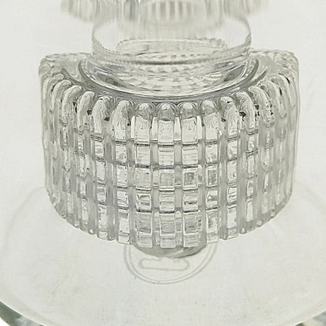 Thick Ass Glass 6.5" Matrix Ash Catcher 18MM M-F Super Slit Percolator