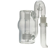 Thick Ass Glass 6.5" Matrix Ash Catcher 18MM M-F Super Slit Percolator