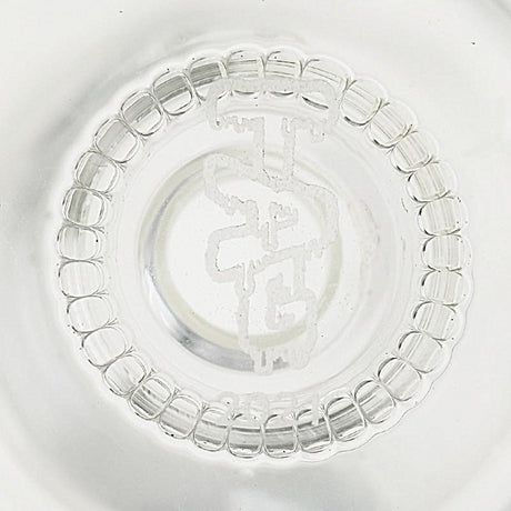 Thick Ass Glass 6" Globe Rig w/ Froth Showerhead Percolator 14MM Female