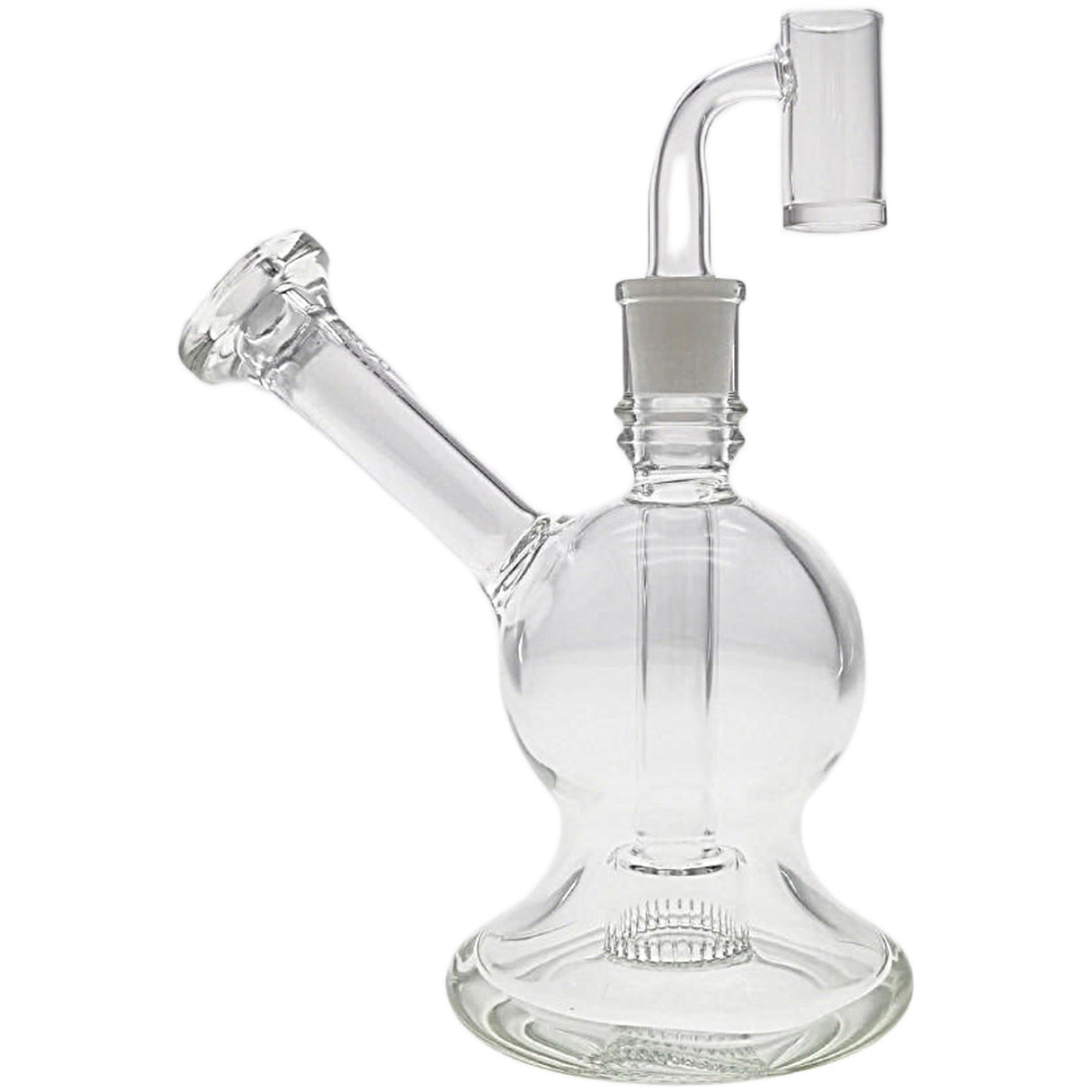Thick Ass Glass 6" Globe Rig w/ Froth Showerhead Percolator 14MM Female