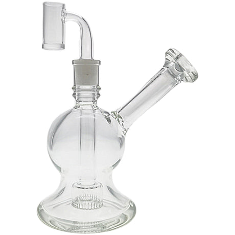 Thick Ass Glass 6" Globe Rig w/ Froth Showerhead Percolator 14MM Female
