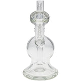 Thick Ass Glass 6" Globe Rig w/ Froth Showerhead Percolator 14MM Female
