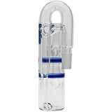 Thick Ass Glass 8.25" Double Honeycomb Ash Catcher 50x5mm with Recycling - 18MM Joint