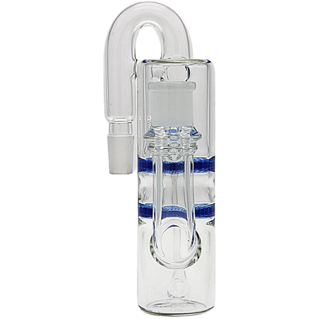 Thick Ass Glass 8.25" Double Honeycomb Ash Catcher 50x5mm with Recycling - 18MM Joint