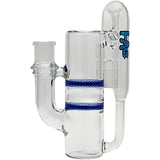 Thick Ass Glass 8.25" Double Honeycomb Ash Catcher 50x5mm with Recycling - 18MM Joint