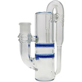Thick Ass Glass 8.25" Double Honeycomb Ash Catcher 50x5mm with Recycling - 18MM Joint
