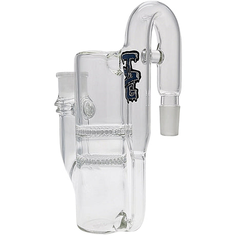 Thick Ass Glass 8.25" Double Honeycomb Ash Catcher 50x5mm with Recycling - 18MM Joint