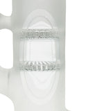 Thick Ass Glass 8.25" Double Honeycomb Ash Catcher 50x5mm with Recycling - 18MM Joint