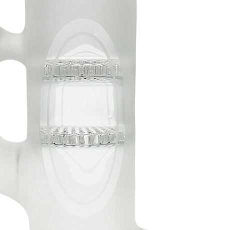 Thick Ass Glass 8.25" Double Honeycomb Ash Catcher 50x5mm with Recycling - 18MM Joint