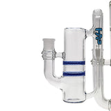 Thick Ass Glass 8.25" Double Honeycomb Ash Catcher 50x5mm with Recycling - 18MM Joint