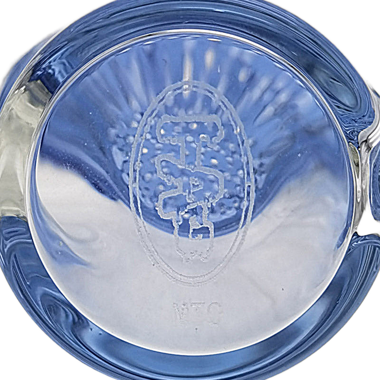 Thick Ass Glass 8.25" Double Honeycomb Ash Catcher 50x5mm with Recycling - 18MM Joint