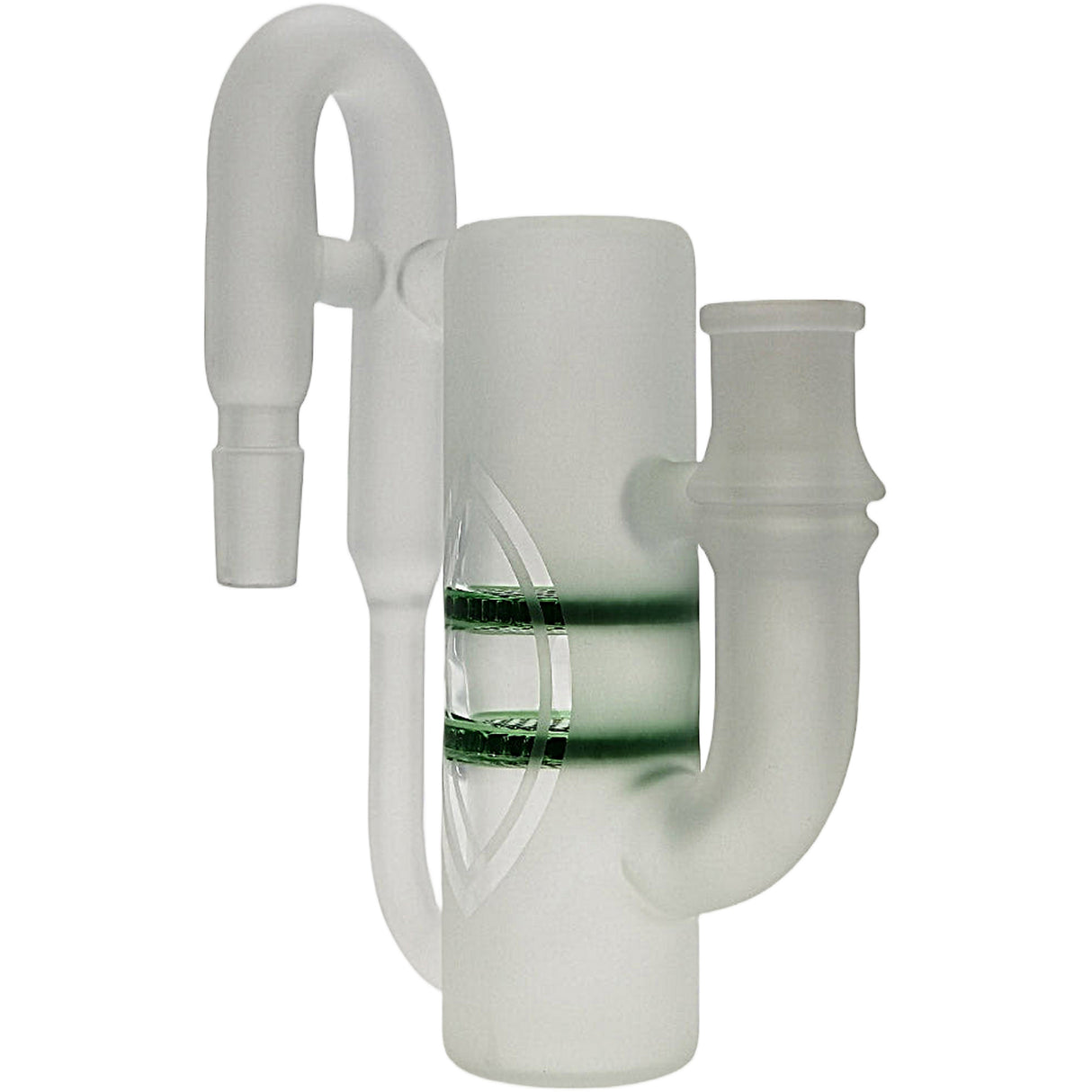 Thick Ass Glass 8.25" Double Honeycomb Ash Catcher 50x5mm with Recycling - 18MM Joint