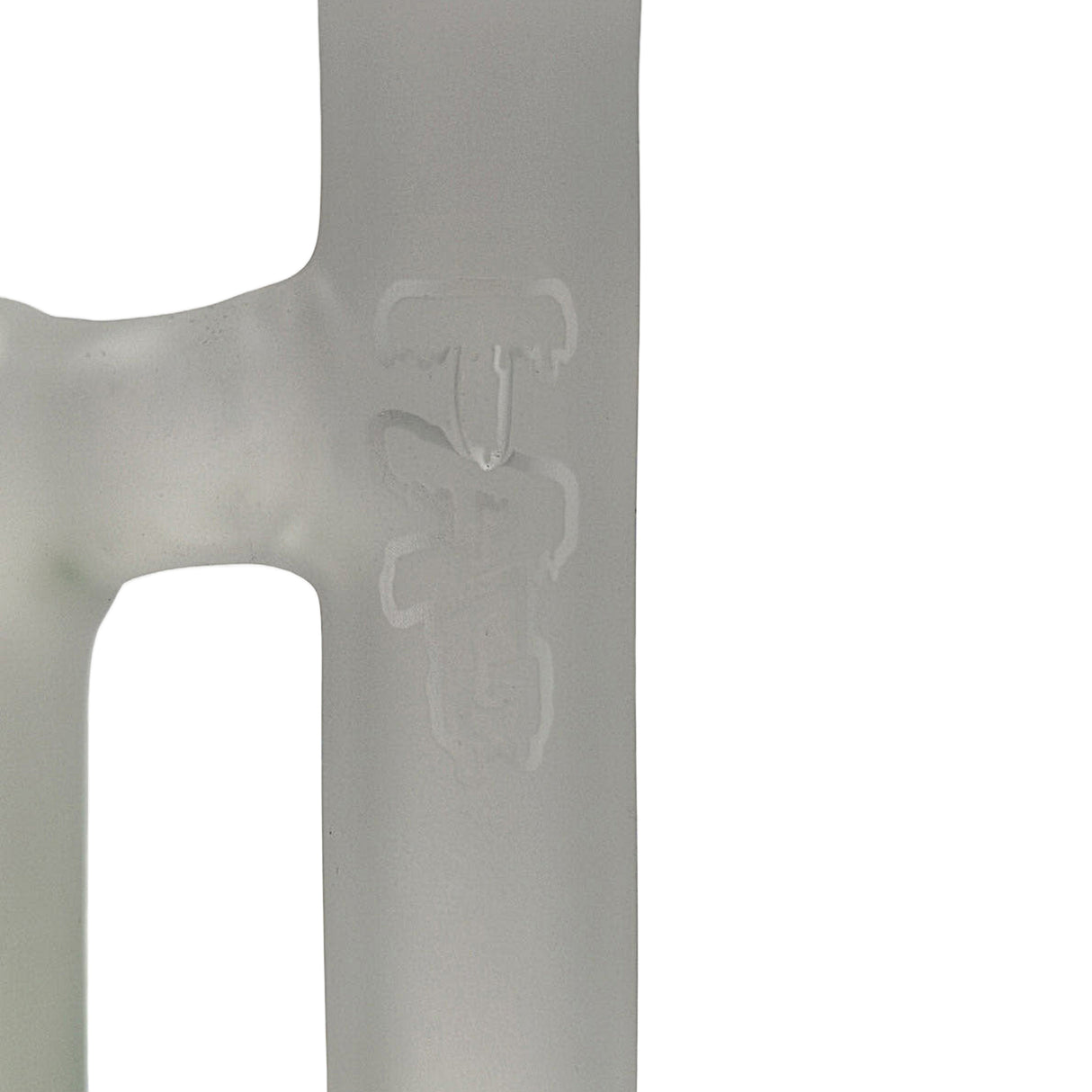 Thick Ass Glass 8.25" Double Honeycomb Ash Catcher 50x5mm with Recycling - 18MM Joint