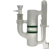 Thick Ass Glass 8.25" Double Honeycomb Ash Catcher 50x5mm with Recycling - 18MM Joint