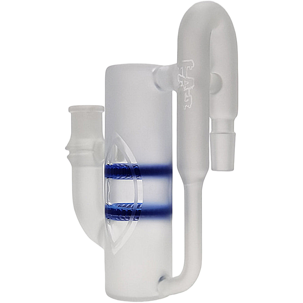 Thick Ass Glass 8.25" Double Honeycomb Ash Catcher 50x5mm with Recycling - 18MM Joint