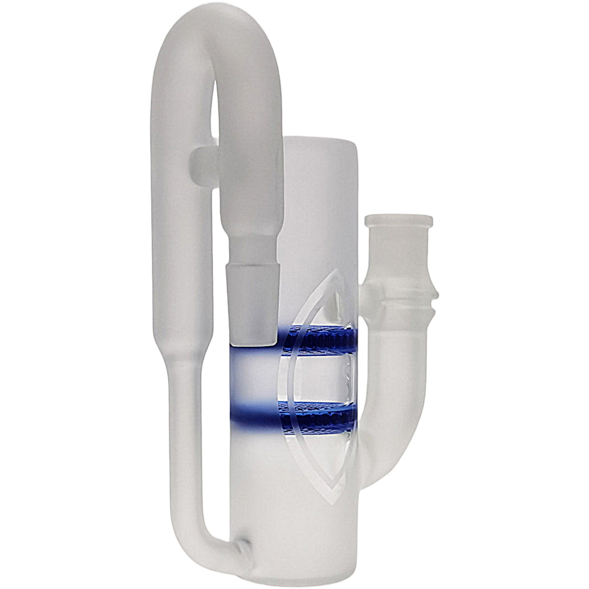 Thick Ass Glass 8.25" Double Honeycomb Ash Catcher 50x5mm with Recycling - 18MM Joint