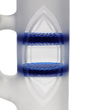 Thick Ass Glass 8.25" Double Honeycomb Ash Catcher 50x5mm with Recycling - 18MM Joint