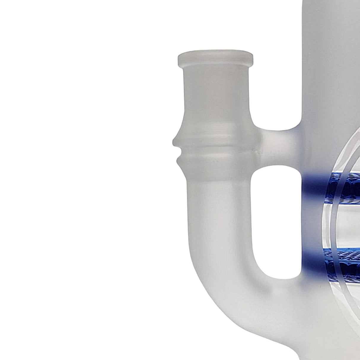 Thick Ass Glass 8.25" Double Honeycomb Ash Catcher 50x5mm with Recycling - 18MM Joint