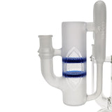 Thick Ass Glass 8.25" Double Honeycomb Ash Catcher 50x5mm with Recycling - 18MM Joint