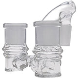 Thick Ass Glass No-Drop Double Joint Bong Adapter