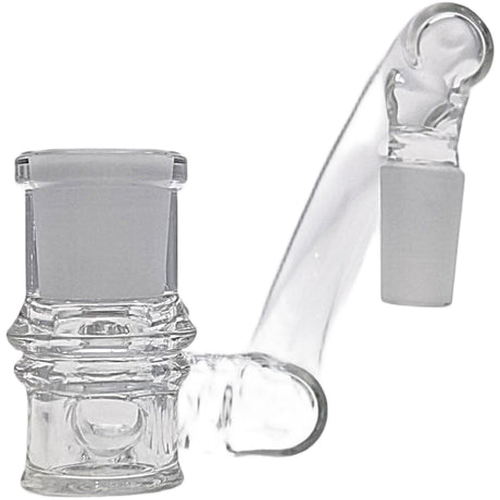 Thick Ass Glass No-Drop Double Joint Bong Adapter