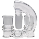 Thick Ass Glass No-Drop Double Joint Bong Adapter