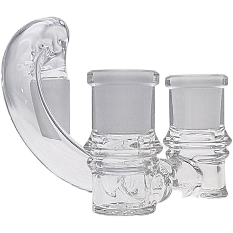 Thick Ass Glass No-Drop Double Joint Bong Adapter