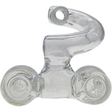 Thick Ass Glass No-Drop Double Joint Bong Adapter