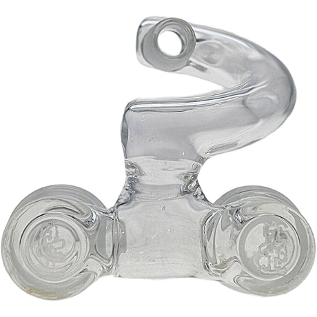 Thick Ass Glass No-Drop Double Joint Bong Adapter