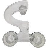 Thick Ass Glass No-Drop Double Joint Bong Adapter