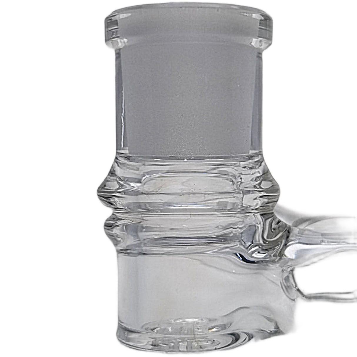 Thick Ass Glass No-Drop Double Joint Bong Adapter