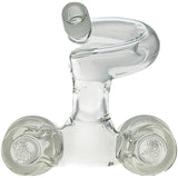 Thick Ass Glass No-Drop Double Joint Bong Adapter