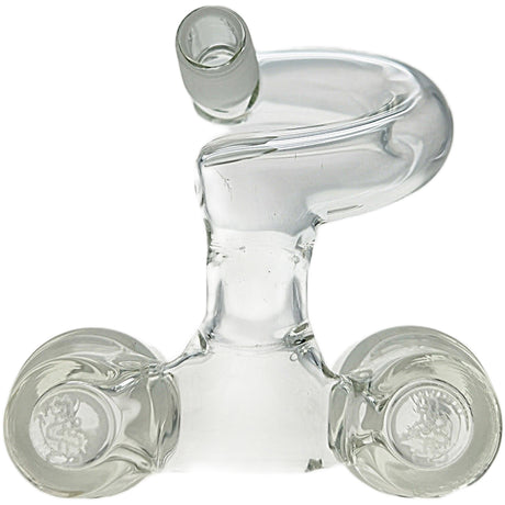 Thick Ass Glass No-Drop Double Joint Bong Adapter