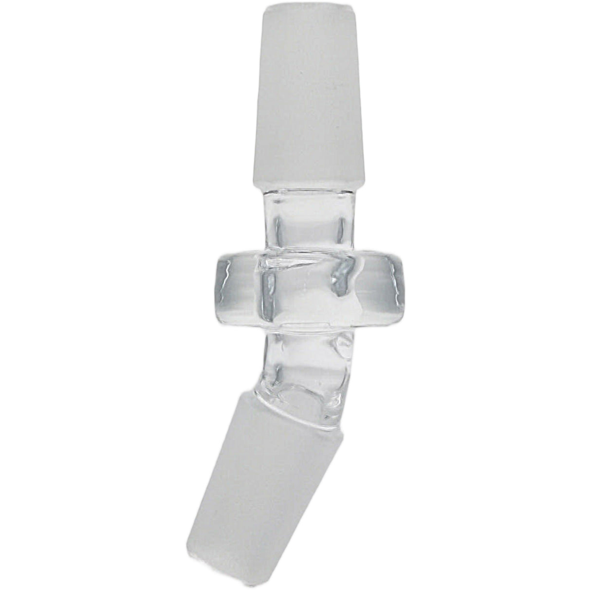 Thick Ass Glass Quartz Angle Adapter - Customizable Bong Connection